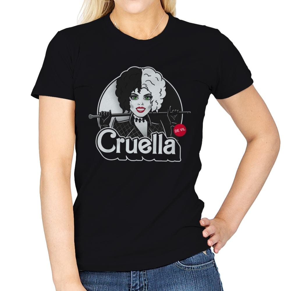 Devil Doll - Womens T-Shirts RIPT Apparel Small / Black