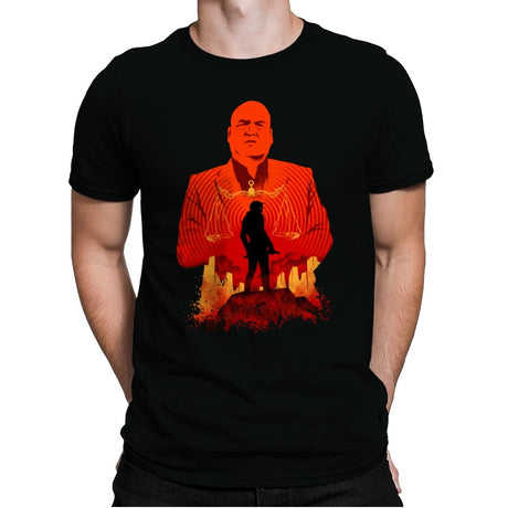 Devil from Hell  - Mens Premium T-Shirts RIPT Apparel Small / Black
