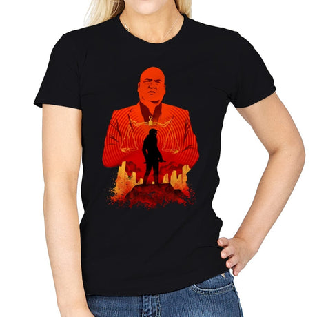 Devil from Hell  - Womens T-Shirts RIPT Apparel Small / Black