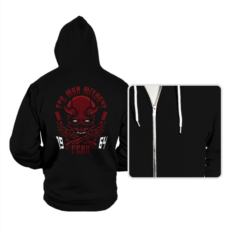 Devil Skull - Hoodies Hoodies RIPT Apparel Small / Black