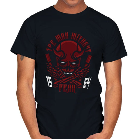 Devil Skull - Mens T-Shirts RIPT Apparel Small / Black