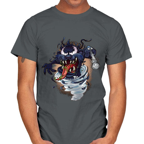 Devil Symbiote - Mens T-Shirts RIPT Apparel Small / Charcoal