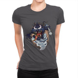 Devil Symbiote - Womens Premium T-Shirts RIPT Apparel Small / Heavy Metal