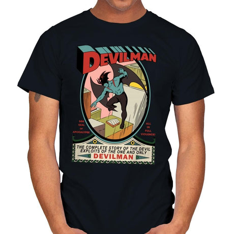 Devilman - Mens T-Shirts RIPT Apparel Small / Black