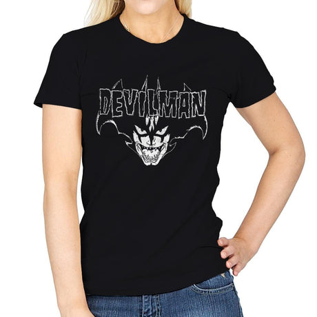 Devilmanzig - Womens T-Shirts RIPT Apparel Small / Black