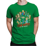 Diabolical Pilgrim - Anytime - Mens Premium T-Shirts RIPT Apparel Small / Kelly Green