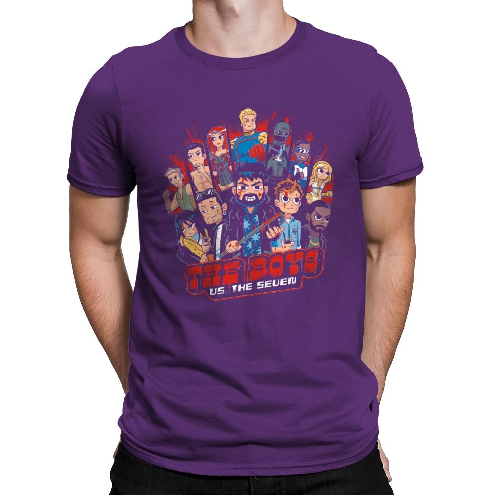 Diabolical Pilgrim - Anytime - Mens Premium T-Shirts RIPT Apparel Small / Purple Rush