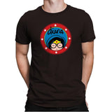 Diana - Wonderful Justice - Mens Premium T-Shirts RIPT Apparel Small / Dark Chocolate