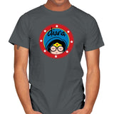 Diana - Wonderful Justice - Mens T-Shirts RIPT Apparel Small / Charcoal
