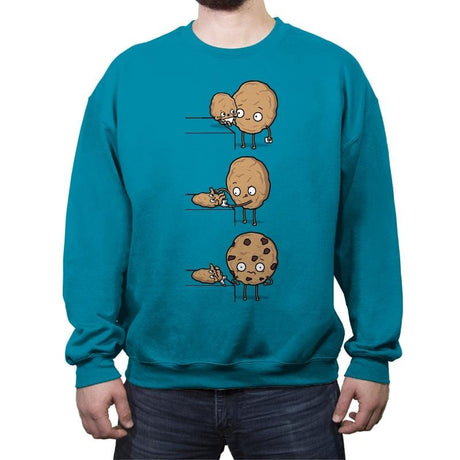 Diaper Change! - Crew Neck Sweatshirt Crew Neck Sweatshirt RIPT Apparel Small / Antique Sapphire