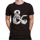 Dice & Dragons - Anytime - Mens Premium T-Shirts RIPT Apparel Small / Dark Chocolate