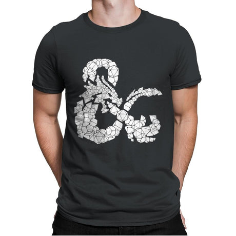 Dice & Dragons - Anytime - Mens Premium T-Shirts RIPT Apparel Small / Heavy Metal