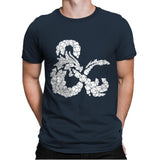 Dice & Dragons - Anytime - Mens Premium T-Shirts RIPT Apparel Small / Indigo