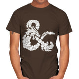 Dice & Dragons - Anytime - Mens T-Shirts RIPT Apparel Small / Dark Chocolate