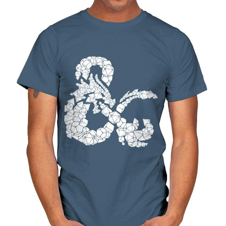 Dice & Dragons - Anytime - Mens T-Shirts RIPT Apparel Small / Indigo