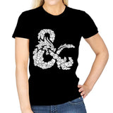 Dice & Dragons - Anytime - Womens T-Shirts RIPT Apparel Small / Indigo