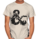 Dice & Dragons - Mens T-Shirts RIPT Apparel Small / Natural