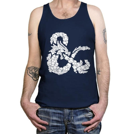 Dice & Dragons - Tanktop Tanktop RIPT Apparel