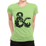 Dice & Dragons - Womens Premium T-Shirts RIPT Apparel Small / Mint