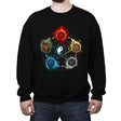 Dice Elements - Crew Neck Sweatshirt Crew Neck Sweatshirt RIPT Apparel Small / Black
