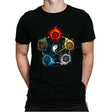 Dice Elements - Mens Premium T-Shirts RIPT Apparel Small / Black