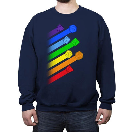 Dice For Everyone - Crew Neck Sweatshirt Crew Neck Sweatshirt RIPT Apparel