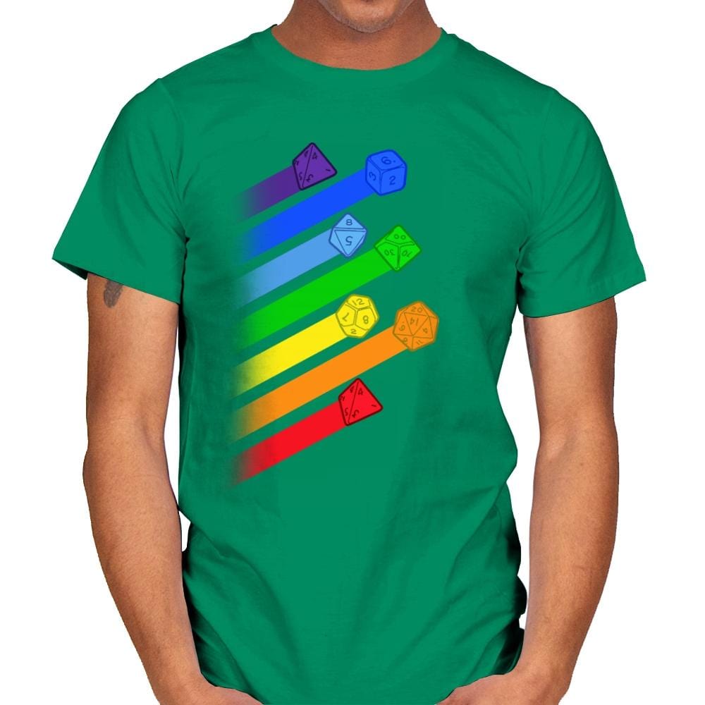 Dice For Everyone - Mens T-Shirts RIPT Apparel Small / Kelly Green