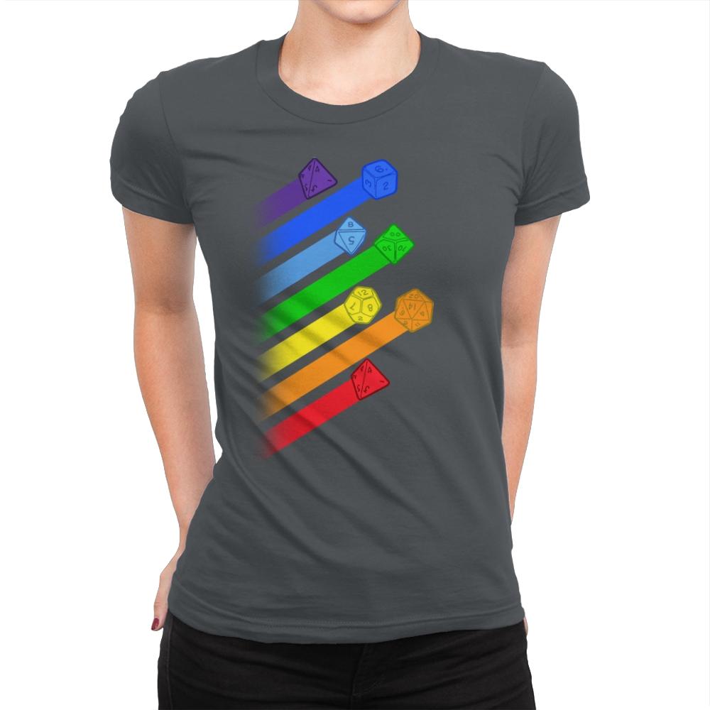 Dice For Everyone - Womens Premium T-Shirts RIPT Apparel Small / Heavy Metal