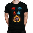 Dice Fusion - Mens Premium T-Shirts RIPT Apparel Small / Black