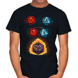 Dice Fusion - Mens T-Shirts RIPT Apparel Small / Black