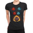 Dice Fusion - Womens Premium T-Shirts RIPT Apparel Small / Black