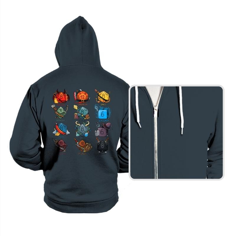 Dice Role - Hoodies Hoodies RIPT Apparel Small / Dark Gray