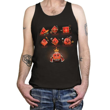 Dice Rpg Kawaii - Tanktop Tanktop RIPT Apparel