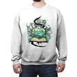 Dice Sketch - Crew Neck Sweatshirt Crew Neck Sweatshirt RIPT Apparel Small / White