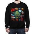 Dice World - Crew Neck Sweatshirt Crew Neck Sweatshirt RIPT Apparel Small / Black