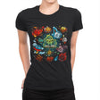 Dice World - Womens Premium T-Shirts RIPT Apparel Small / Black
