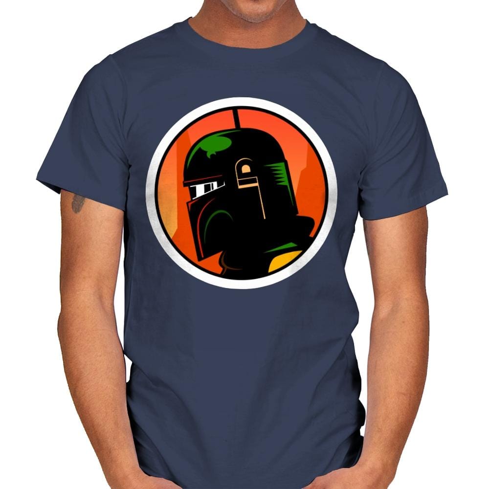 Dick Fett - Mens T-Shirts RIPT Apparel Small / Navy
