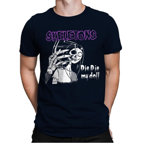 Die Die My Doll - Record Collector - Mens Premium T-Shirts RIPT Apparel Small / Midnight Navy