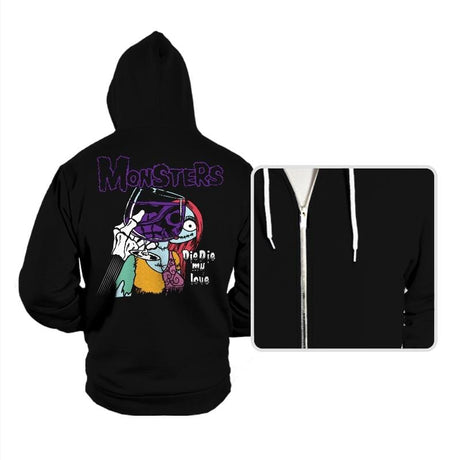 Die Die My Love - Hoodies Hoodies RIPT Apparel Small / Black