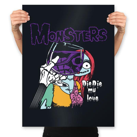 Die Die My Love - Prints Posters RIPT Apparel 18x24 / Black