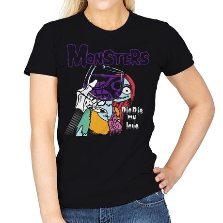 Die Die My Love - Womens T-Shirts RIPT Apparel Small / Black