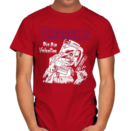 Die Die Valentine - Mens T-Shirts RIPT Apparel Small / Red