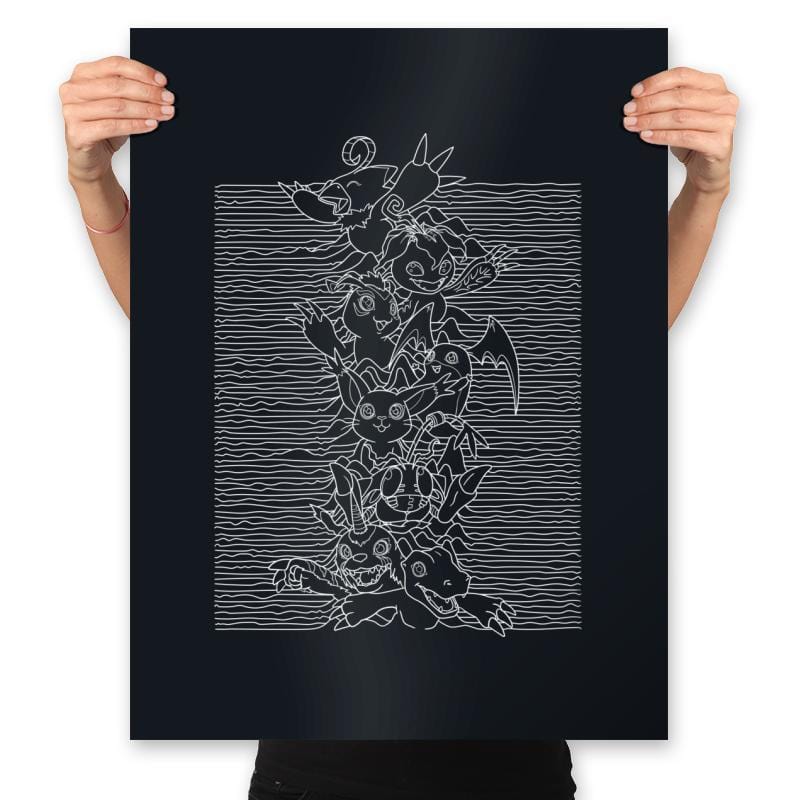 Digi Division - Prints Posters RIPT Apparel 18x24 / Black