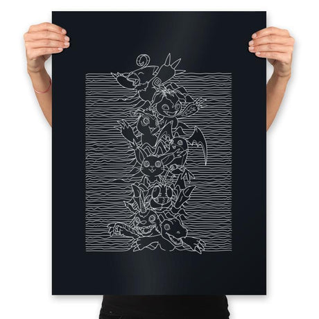 Digi Division - Prints Posters RIPT Apparel 18x24 / Black