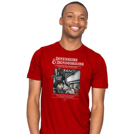 Dimensions & Demogorgons - Mens T-Shirts RIPT Apparel