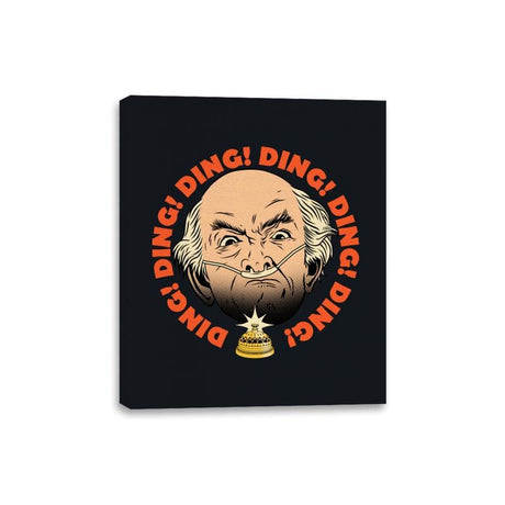 Ding Ding Ding - Hector Salamanca - Canvas Wraps Canvas Wraps RIPT Apparel 8x10 / Black