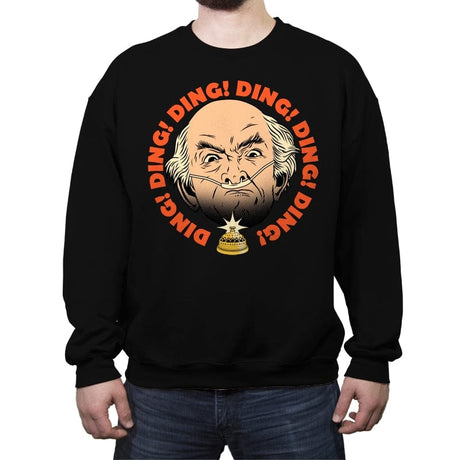 Ding Ding Ding - Hector Salamanca - Crew Neck Sweatshirt Crew Neck Sweatshirt RIPT Apparel Small / Black