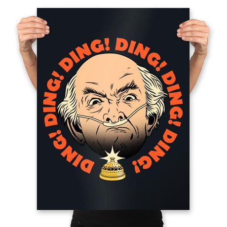 Ding Ding Ding - Hector Salamanca - Prints Posters RIPT Apparel 18x24 / Black