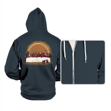 Dinnerpool - Hoodies Hoodies RIPT Apparel Small / Dark Gray
