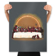 Dinnerpool - Prints Posters RIPT Apparel 18x24 / Charcoal